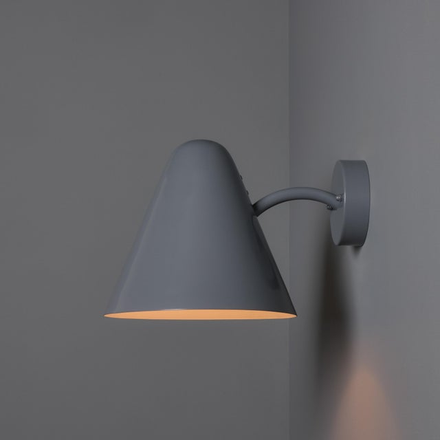 Mid-Century Modern 'ZuZu' Silver Painted Brass Wall Sconce in the Style of Jacques Biny For Sale - Image 10 of 18