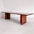 Modern Large Vintage Walnut Rectangular Table, 1970s For Sale - Image 3 of 18