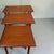 1960s Mid-Century Modern Danish Teak Nesting Tables, 1960s, Set of 3 For Sale - Image 5 of 12