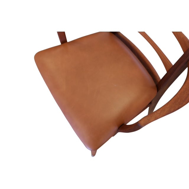 Danish Liz Armchair in Teak and Leather by Niels Koefoed for Koefoeds Hornslet, 1960s For Sale - Image 11 of 13