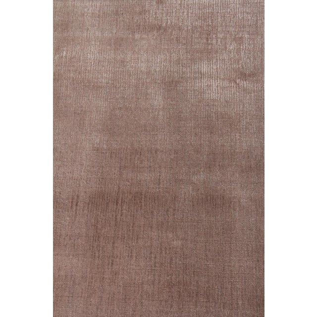 Textile Exquisite Rugs Melle Hand loom Wool/Viscose Mink Rug-12'x15' For Sale - Image 7 of 10