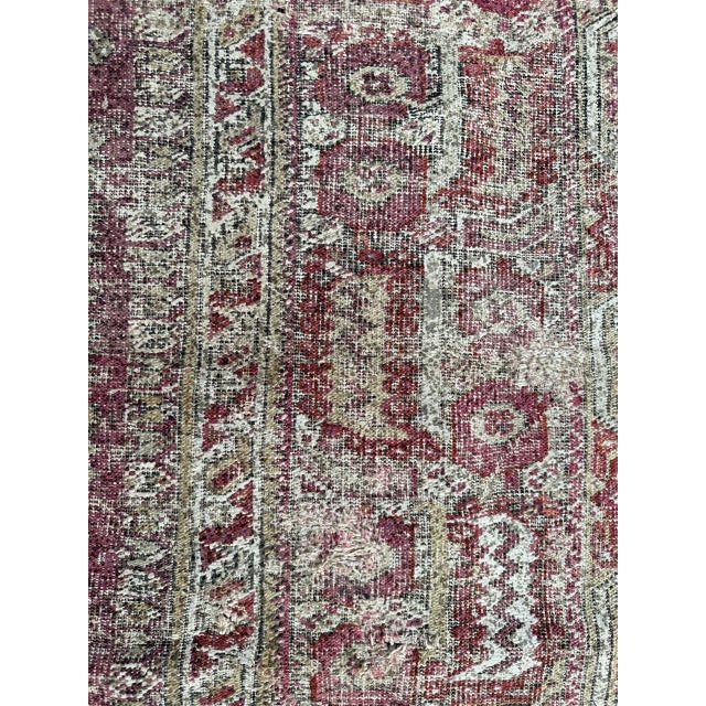 18th Century Distressed Turkish Ghyordes Rug For Sale - Image 14 of 18