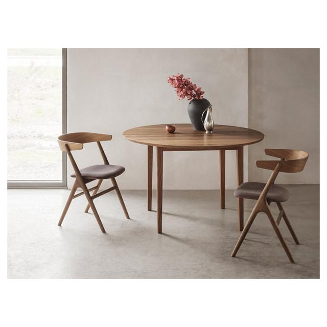 Scandinavian No 3 Extendable Dining Table in Oak For Sale - Image 4 of 7