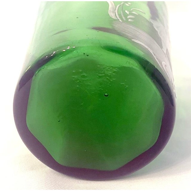 Glass Late 19th Century Pair of Mary Gregory Tumblers For Sale - Image 7 of 7