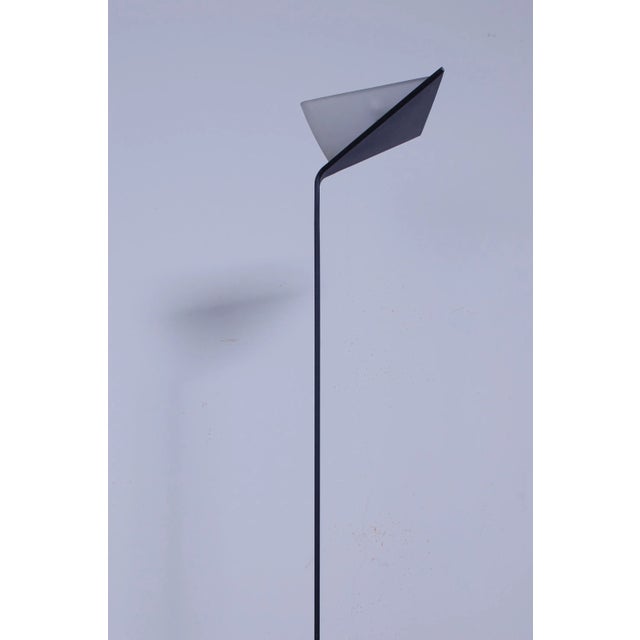 Italian Floor Lamp Aria by M. Barbaglia & M. Colombo for Luce, 1980s For Sale - Image 5 of 17