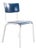 Blue Stacking Dining Chair from Thonet, 1970 For Sale