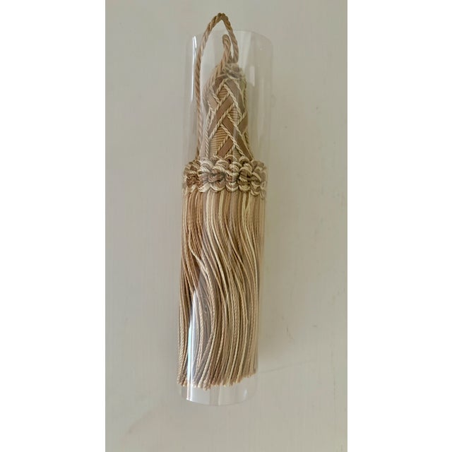 Samuel & Sons 5-1/2" Orsay Silk Key Tassel Item No.: 987-34611-15 Color: 15 Gold Melange Condition: New in package 4...