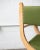 Green 1960s Danish Modern Oak Kurul Chair Attributed to Henning Kjaernulf For Sale - Image 8 of 12
