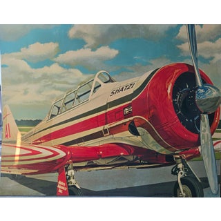 Tom Blackwell Screenprint on Masonite Titled Shatzi Ap 1978 For Sale