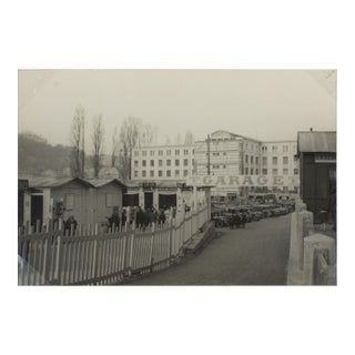 1927 International Autumn Fair in Lyon France Silver Gelatin Black and White Photography For Sale