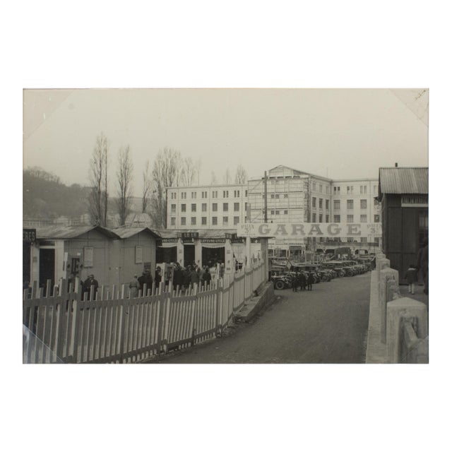 1927 International Autumn Fair in Lyon France Silver Gelatin Black and White Photography For Sale