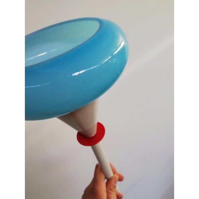 Ettore Sottsass Floor Lamp in the Style of Ettore Sottsass, 1980s For Sale - Image 4 of 11