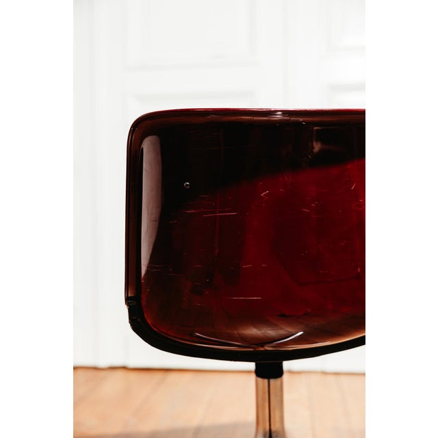 Modus Desk Swivel Chair by Osvaldo Borsani for Tecno, Italy, 1980s For Sale - Image 6 of 9