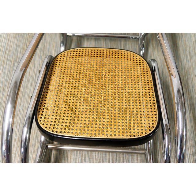 Bauhaus Style Marcel Breuer Attributed Rocking Chair For Sale In Louisville - Image 6 of 6