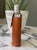 Metal Vintage English Cognac Leather & Glass Hip Flask With Dinking Cup For Sale - Image 7 of 11
