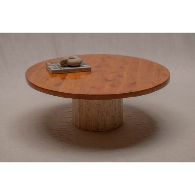 1970s Large French Brutalist Coffee Table, 1960s For Sale - Image 5 of 10