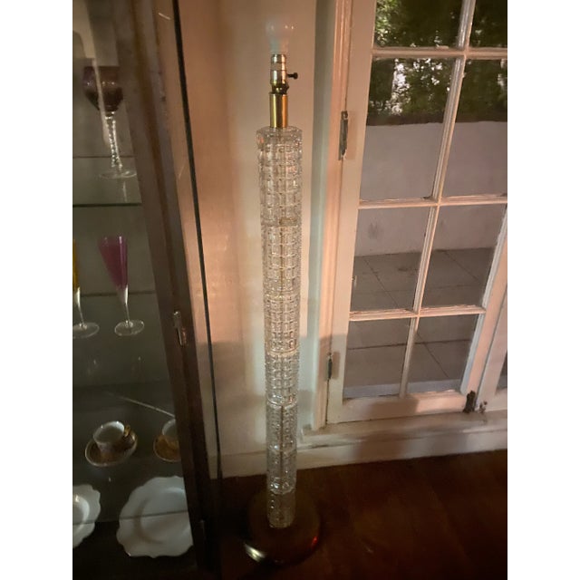 1950s Crystal Floor Lamps - a Pair For Sale - Image 13 of 13