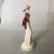 Art Deco Vintage Art Deco Style Porcelain Lady With Large Hat Figurine For Sale - Image 3 of 7