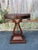 Early 20th Century Neoclassical Style Oval Mahogany Lyre Base Side Table For Sale - Image 14 of 14