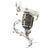 This striking Artisan House metal wall sculpture features a beautifully detailed mid-century style vintage microphone...