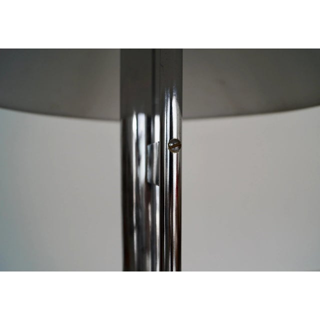 Chrome 1960's Space Age Robert Sonneman Floor Lamp For Sale - Image 8 of 13