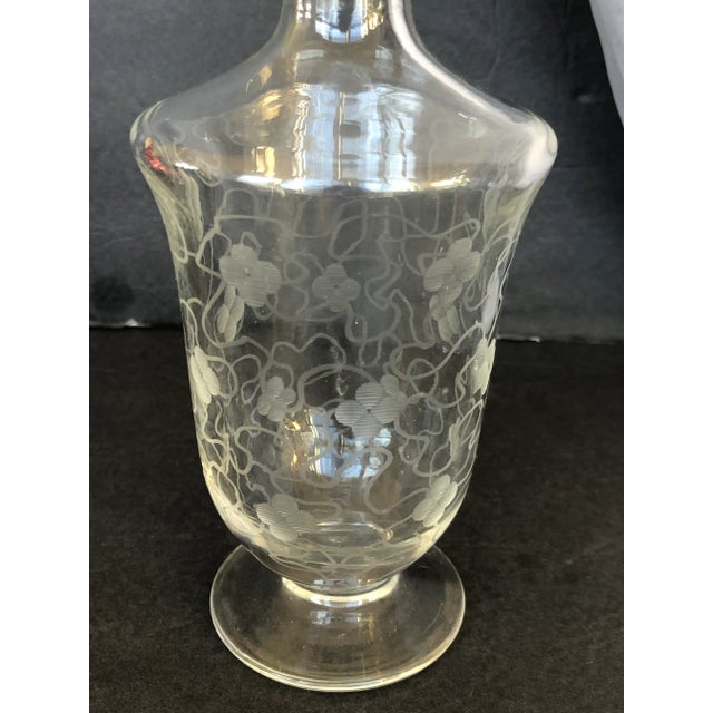 Glass 19th Century Victorian Glass Perfume For Sale - Image 7 of 13