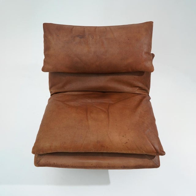 Onda Armchairs by Giovanni Offredi for Saporiti, 1970s, Set of 2 For Sale - Image 6 of 18