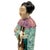 Yellow Early 20th Century Antique Chinese Polychrome Porcelain Figurine - Court Lady For Sale - Image 8 of 11