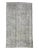 1960s Vintage Gray Overdyed Turkish Rug- 5′5″ × 9′3″ For Sale