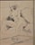 1940s Franklin White, Reclining Female Nude Figure Drawing Study, 20th Century, Pencil on Paper For Sale - Image 5 of 7