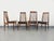 Vintage Scandinavian Style Chairs in Rosewood by Ernst Martin Dettinger for Lucas Schnaidt, 1960s, Set of 4 For Sale - Image 4 of 18