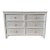 Late 20th Century Vintage Coastal Henry Link Wicker Dresser For Sale