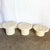 Late 20th Century Vintage Postmodern Faux Coquina Nesting Tables - Set of 3 For Sale - Image 5 of 11