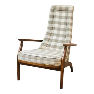 Mid Century Scandinavian Lounge Chair For Sale