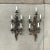 Bronze 19th Century French Louis XV Style Five-Arm Wall Sconces - a Pair For Sale - Image 8 of 13