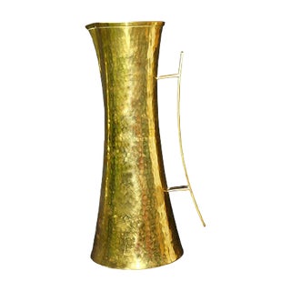 Mid-Century Golden Carafe from Zanetto For Sale