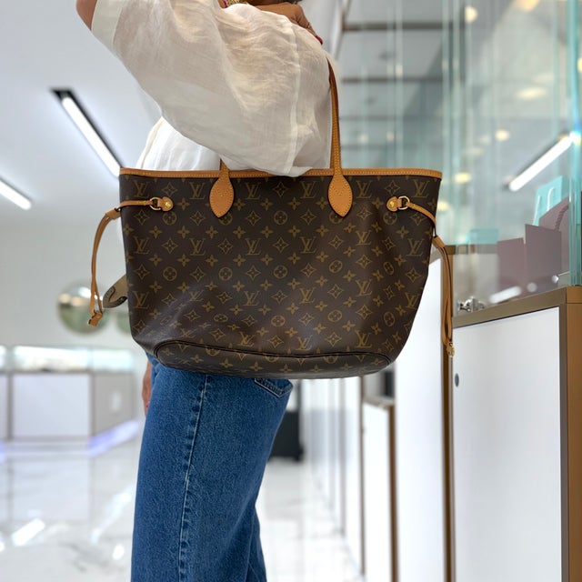 Brown Ladies Louis Vuitton Monogram Canvas Neverfull Gm Tote Bag For Sale - Image 8 of 8