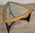Wood Mid-Century Walnut Sculptural Guitar Pick Side Table by Lane For Sale - Image 7 of 13