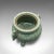 Celadon 1940s Vintage Art Deco Chinese Celadon Oriental Censer For Sale - Image 8 of 13
