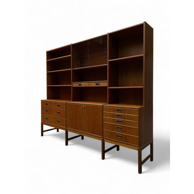 1960s Scandinavian Bookshelf in Teak, 1960s For Sale - Image 5 of 18