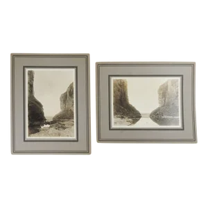 1918 Frank Duncan Rio Grande Canyon Photographs - a Pair