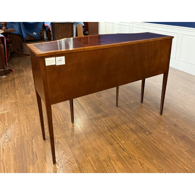 56” Hepplewhite Style Sideboard by Leighton Hall - Showroom Sample For Sale - Image 13 of 13