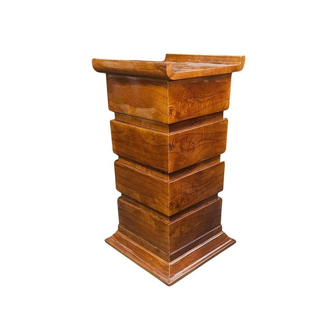 Wooden Columns, 1980s, Set of 2 For Sale - Image 3 of 7