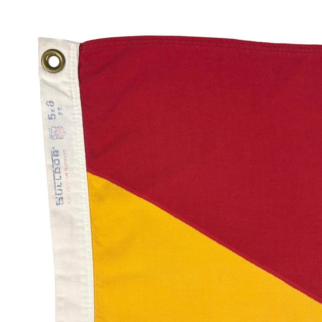 Oversize Vintage Cotton State Flag of Arizona For Sale - Image 4 of 6