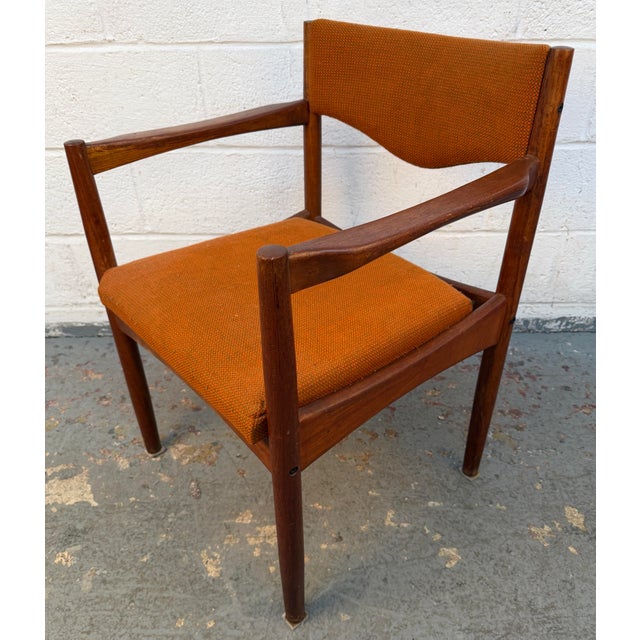 Set of Six Vintage Mid-Century Danish Teak Dining Chairs For Sale - Image 10 of 18