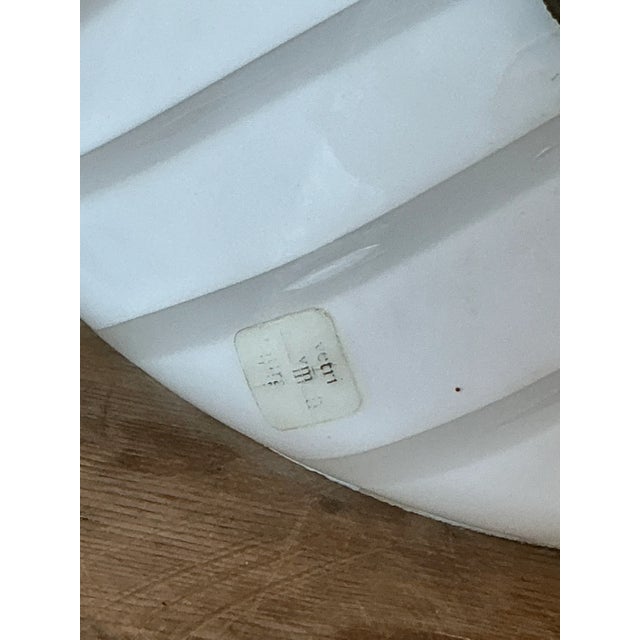 Vintage Italian Vetri Glass Swirl Cone Lamp For Sale In West Palm - Image 6 of 6