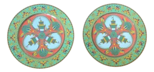 Late 20th Century Serving Platters by Versace for Rosenthal - a Pair