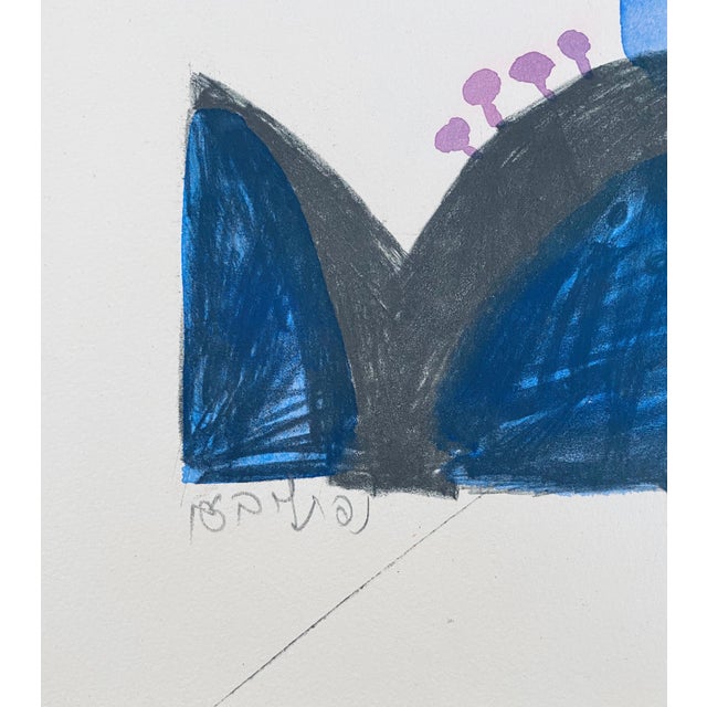 Naftali Bezem, Israeli Surrealist Abstract Lithograph Naftali Bezem For Sale In Miami - Image 6 of 8