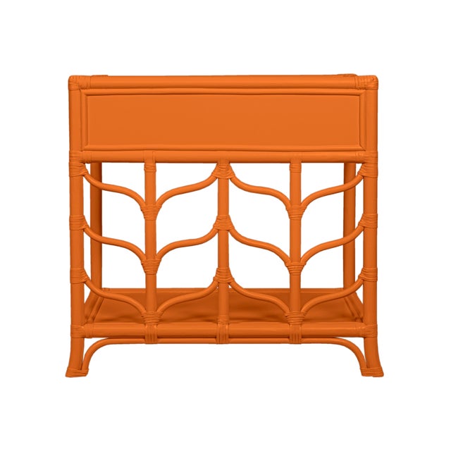 Ivy Nightstand - Orange For Sale - Image 9 of 10