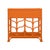 Ivy Nightstand - Orange For Sale - Image 9 of 10